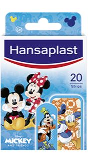 HANSAPLAST CEROTTO MICKEY AND FRIENDS 20 PEZZI - Farmacia De Pasquale