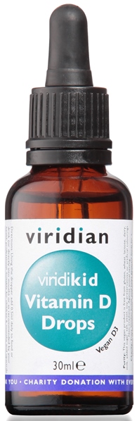 VIRIDIAN VIRIDIKID VITAMIN D3 400UI GOCCE 30ML - Farmacia De Pasquale