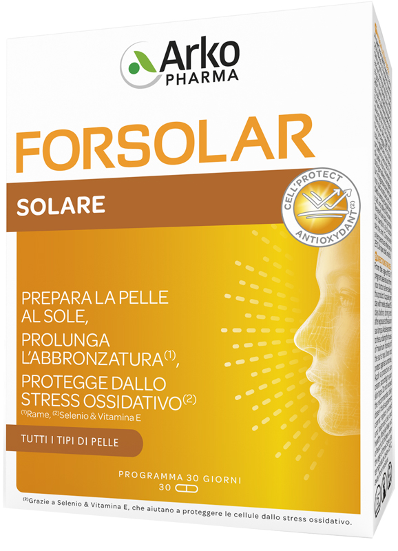 FORSOLAR SOLARE 30 PERLE - Farmacia De Pasquale