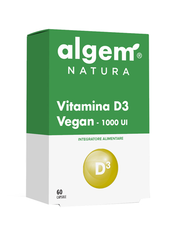 VITAMINA D3 VEGAN 1000 UI 60 CAPSULE - Farmacia De Pasquale