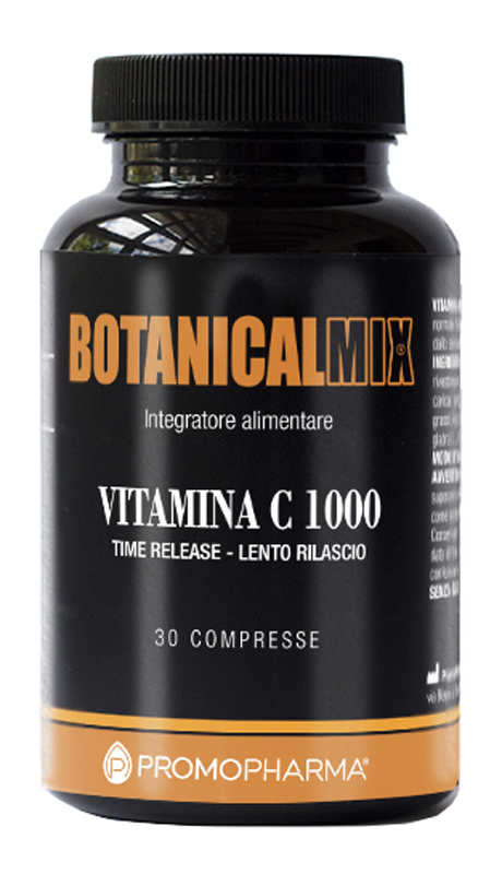 VITAMINA C 1000 BOTANICAL MIX 30 COMPRESSE - Farmacia De Pasquale