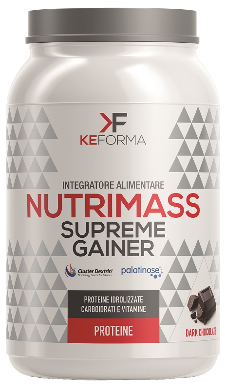 NUTRIMASS SUPREME GAINER DARK CHOCOLATE 1,5 KG - Farmacia De Pasquale