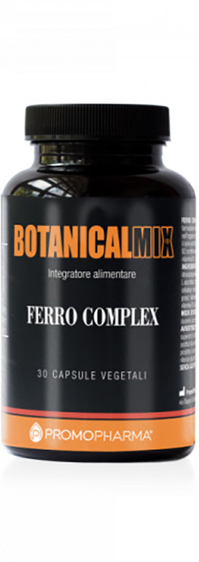 FERRO COMPLEX BOTANICAL MIX 30 CAPSULE - Farmacia De Pasquale