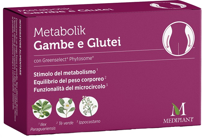 TORNA IN FORMA METABOLIK GAMBE E GLUTEI 30 CAPSULE - Farmacia De Pasquale