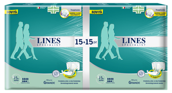 PANNOLONE A MUTANDA LINES SPECIALIST SUPER LARGE 30 PEZZI - Farmacia De Pasquale