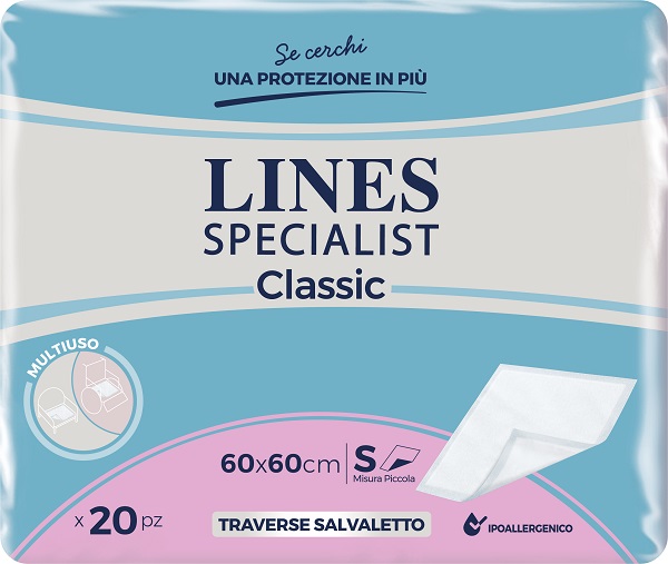 TRAVERSA LINES SPECIALIST CLASSIC TRAVERSA 60 X 60 CM 20 PEZZI - Farmacia De Pasquale