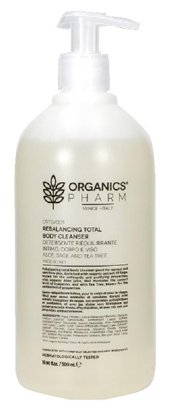 ORGANICS PHARM REBALANCING TOTAL BODY CLEANSER 500 ML - Farmacia De Pasquale