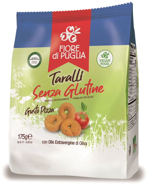 FIORE DI PUGLIA TARALLI PIZZA 175 G - Farmacia De Pasquale