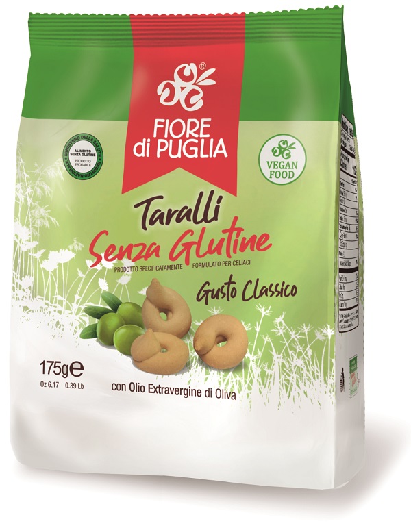 FIORE DI PUGLIA TARALLI GUSTO CLASSICO 175 G - Farmacia De Pasquale