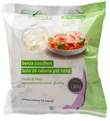 ZENPASTA SHIRATAKI ESSICATO TAGLIATELLE MONODOSE 75 G - Farmacia De Pasquale