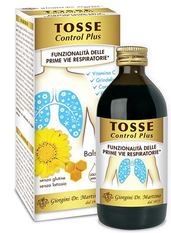 TOSSE CONTROL PLUS 200 ML LIQUIDO ANALCOLICO - Farmacia De Pasquale