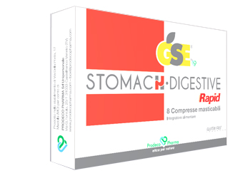 GSE STOMACH DIGESTIVE RAPID 8 COMPRESSE - Farmacia De Pasquale