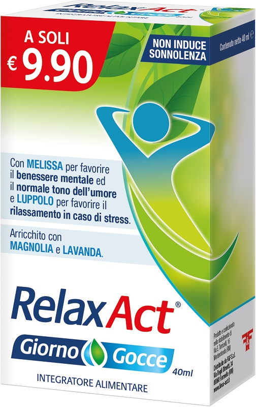 RELAX ACT GIORNO GOCCE 40 ML - Farmacia De Pasquale