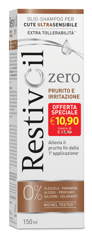 RESTIVOIL ZERO PRURITO E IRRITAZIONE OFFERTA SPECIALE 150 ML - Farmacia De Pasquale