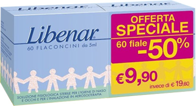 FIALE MONODOSE LIBENAR 60 PEZZI DA 5 ML - Farmacia De Pasquale