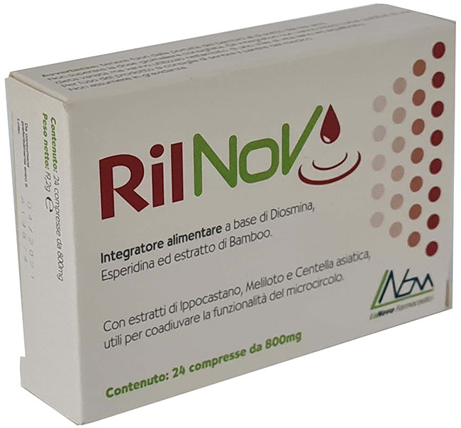 RILNOV 24 COMPRESSE 800 MG - Farmacia De Pasquale