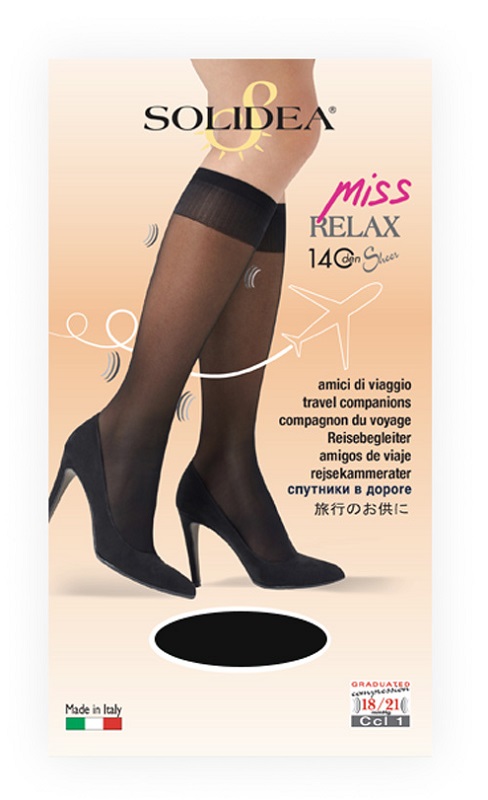 MISS RELAX 140 SHEER GAMBALETTO CAMEL 1-S 1 PAIO - Farmacia De Pasquale