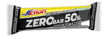 PROACTION ZERO BAR 50% CREMA DI NOCCIOLE 60 G - Farmacia De Pasquale