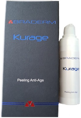 KURAGE CREMA ANTIAGE ESFOLIANTE 30 ML BRADERM - Farmacia De Pasquale