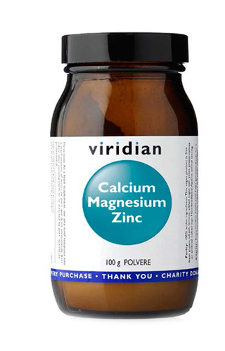 VIRIDIAN CALCIUM MAGNESIUM ZINC 100G POLVERE VIRIDIAN CALCIO MAGNESIO ZINCO - Farmacia De Pasquale