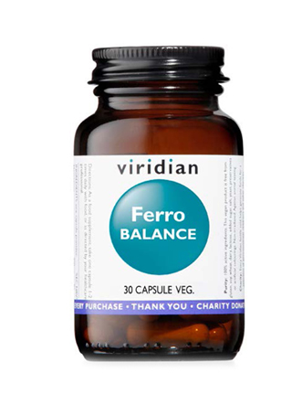 VIRIDIAN FERRO BALANCE 30 CAPSULE - Farmacia De Pasquale