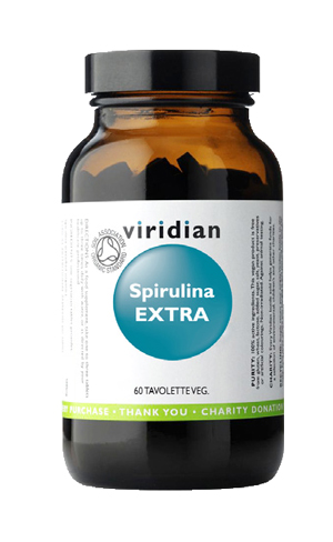 VIRIDIAN SPIRULINA EXTRA 60TAV - Farmacia De Pasquale