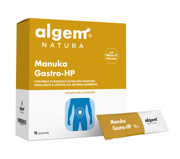ALGEM MANUKA GASTRO HP 15 STICK X 10 ML - Farmacia De Pasquale