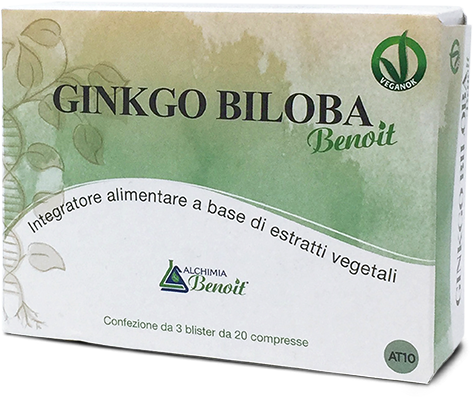 GINKO BILOBA BENOIT 60 COMPRESSE DA 500 MG - Farmacia De Pasquale