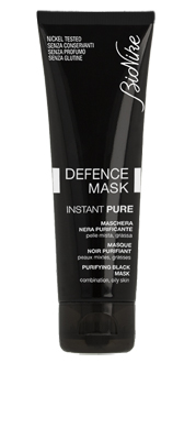 DEFENCE MASK INSTANT PURE MASCHERA NERA PURIFICANTE 75 ML - Farmacia De Pasquale