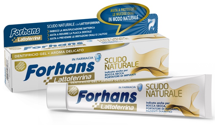 FORHANS DENTIFRICIO SCUDO NATURALE 75 ML - Farmacia De Pasquale