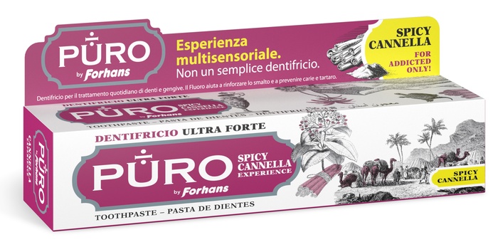 PURO DENTIFRICIO SPICY CANNELLA 75 ML - Farmacia De Pasquale