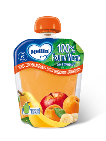 MELLIN POUCH FRUTTA MISTA 90 G - Farmacia De Pasquale