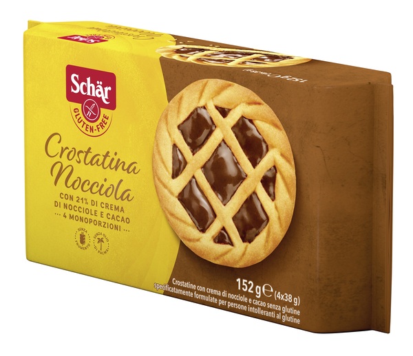 SCHAR CROSTATINA NOCCIOLA 4 MONOPORZIONI DA 38 G - Farmacia De Pasquale