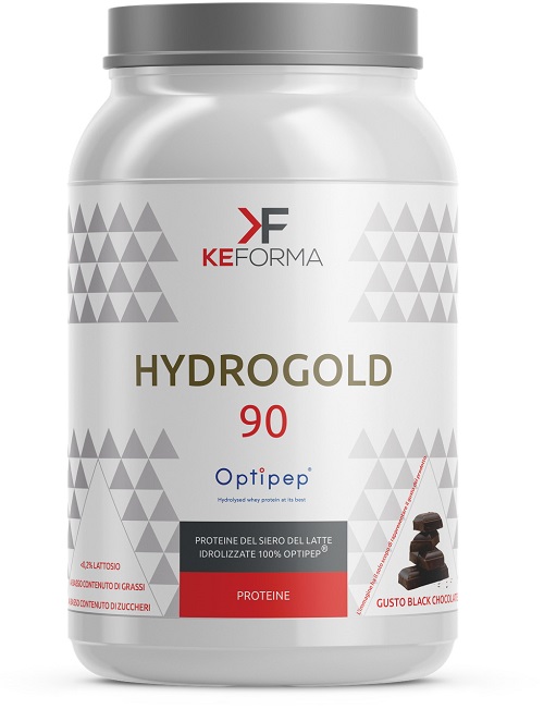 HYDROGOLD 90 BLACK CHOCOLATE VASO 900 G - Farmacia De Pasquale