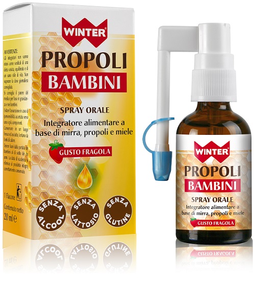 WINTER PROPOLI SPRAY BAMBINI 20 ML - Farmacia De Pasquale