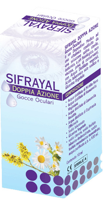 SIFRAYAL DOPPIA AZIONE GOCCE OCULARI 10 ML - Farmacia De Pasquale