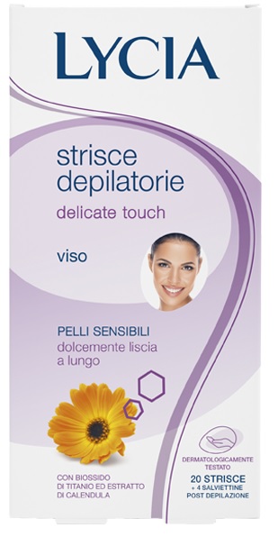 LYCIA 20 STRISCE VISO DELICATE 12 PEZZI - Farmacia De Pasquale