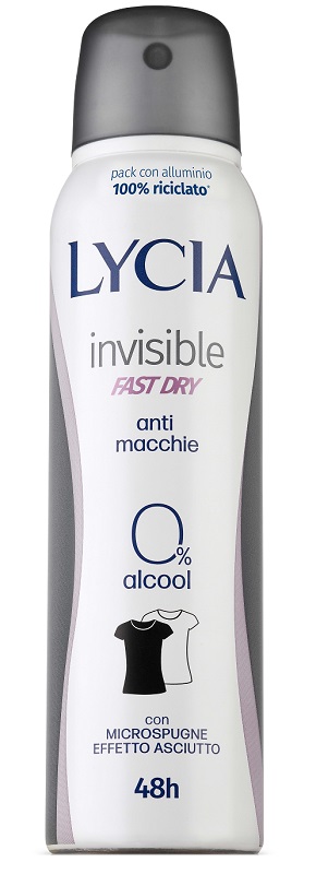 LYCIA SPRAY INVISIBLE FAST DRY 150 ML - Farmacia De Pasquale