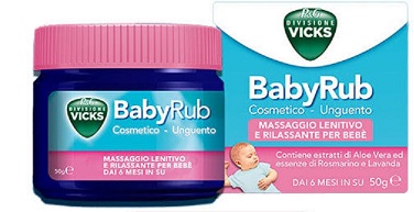 VICKS BABYRUB UNGUENTO 50 G - Farmacia De Pasquale