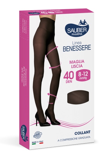 COLLANT VELATO SAUBER 8-12MMGH NERO 4 - Farmacia De Pasquale