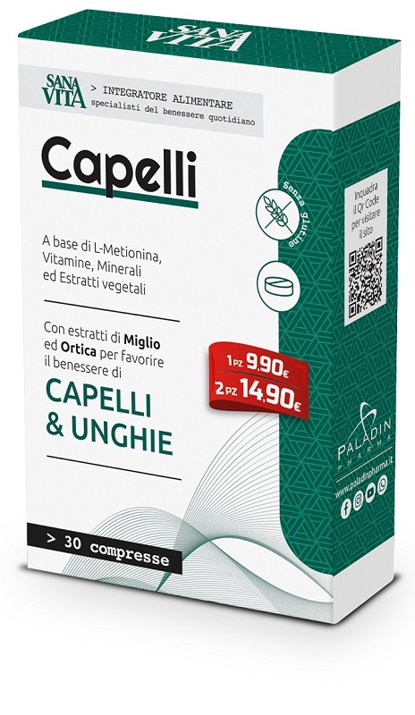 SANAVITA CAPELLI 30 COMPRESSE - Farmacia De Pasquale
