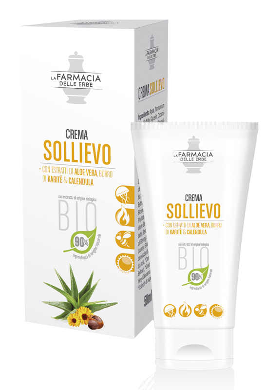 FARMACIA DELLE ERBE CREMA SOLLIEVO ALOE BIO 50 ML - Farmacia De Pasquale