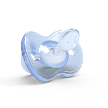 NUVITA ORTOHOSOFT SUCCHIETTO CON TETTARELLA ORTODONTICA BLU - Farmacia De Pasquale