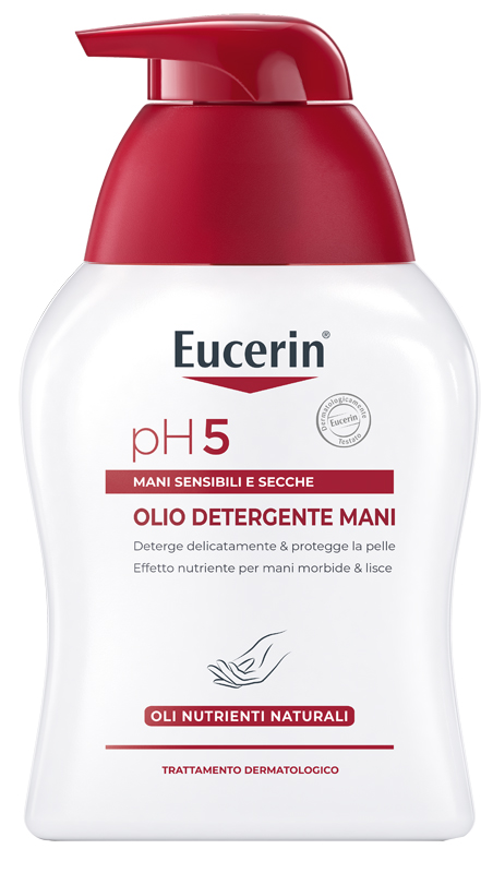 EUCERIN PH5 OLIO DETERGENTE MANI SECCHE E SCREPOLATE 250 ML - Farmacia De Pasquale