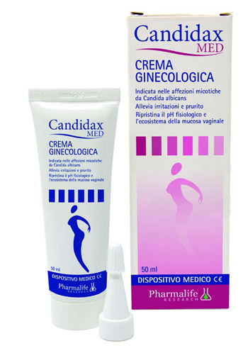 CANDIDAX MED CREMA GINECOLOGICA 50 ML - Farmacia De Pasquale