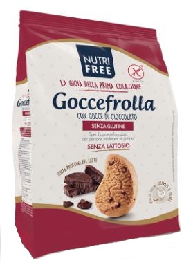 NUTRIFREE GOCCEFROLLA SNACK CLASSICA BONTA' SENZA LATTOSIO 6 MONOPORZIONI DA 40 G - Farmacia De Pasquale