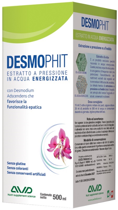 DESMOPHIT LIQUIDO 500 ML - Farmacia De Pasquale