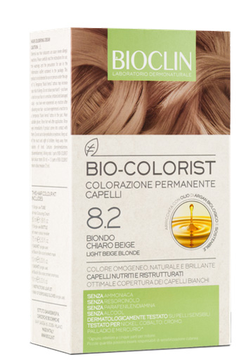 BIOCLIN BIO COLORIST 8,2 BIONDO CHIARO BEIGE - Farmacia De Pasquale