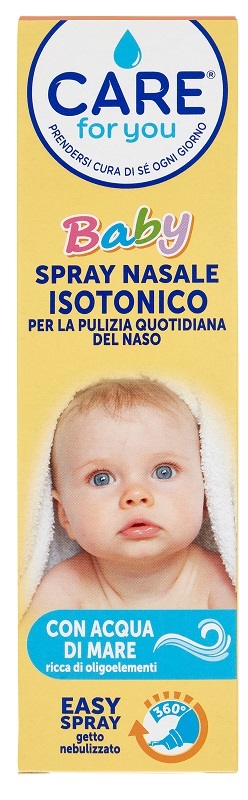 SPRAY NASALE ISOTONICO BABY CARE FOR YOU 100 ML - Farmacia De Pasquale