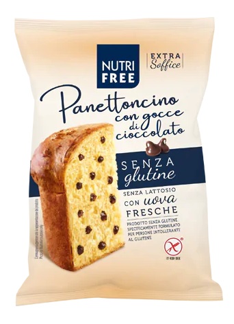 NUTRIFREE PANETTONCINO GOCCE DI CIOCCOLATO 100 G - Farmacia De Pasquale